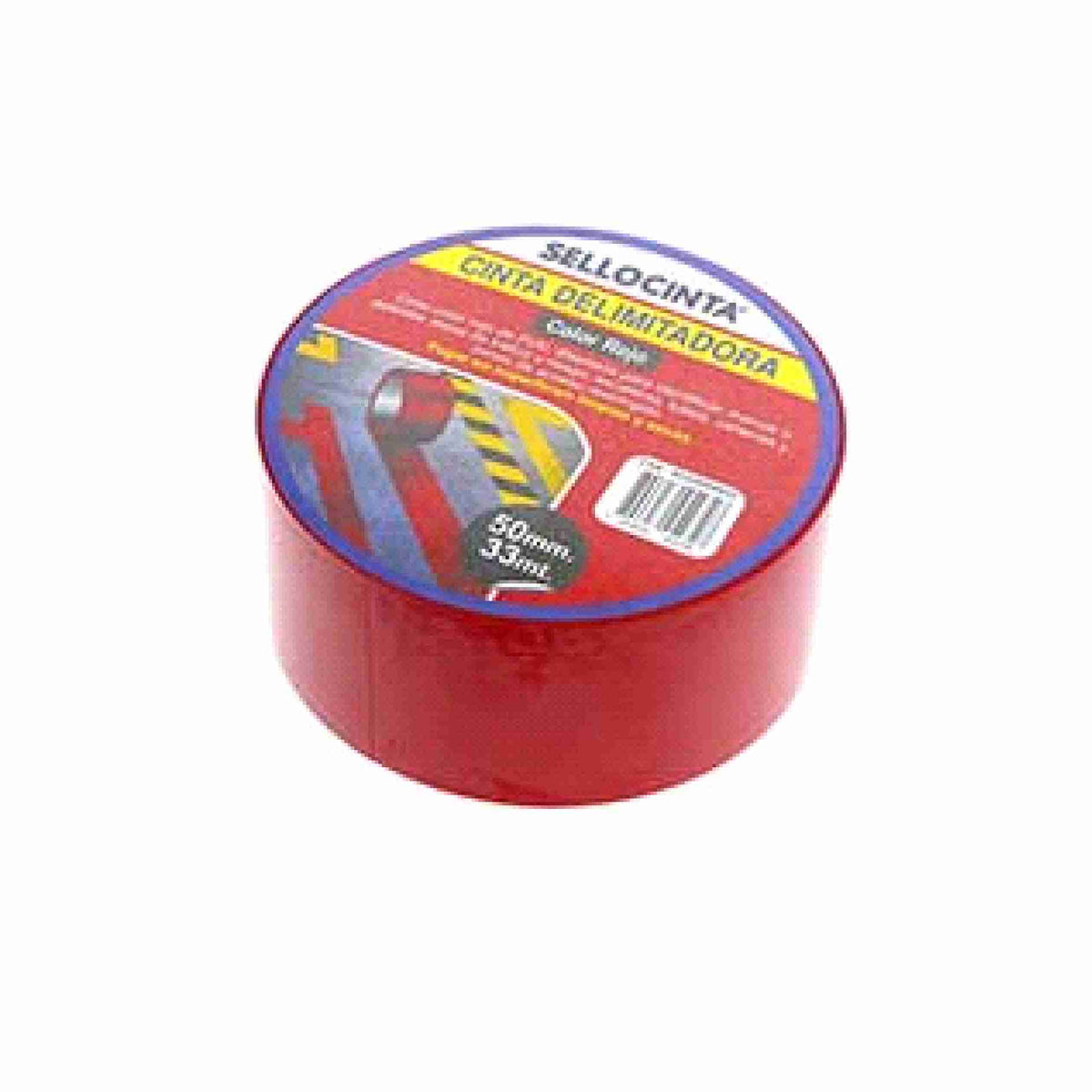 CINTA DELIMITADORA DE SEGURIDAD 50MMX33M ROJO SELLOCINTA TEE4000001