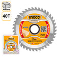 DISCO DE SIERRA CIRCULAR INDUSTRIAL MADERA 40T 185MM 7 1/4" INGCO TSB118515