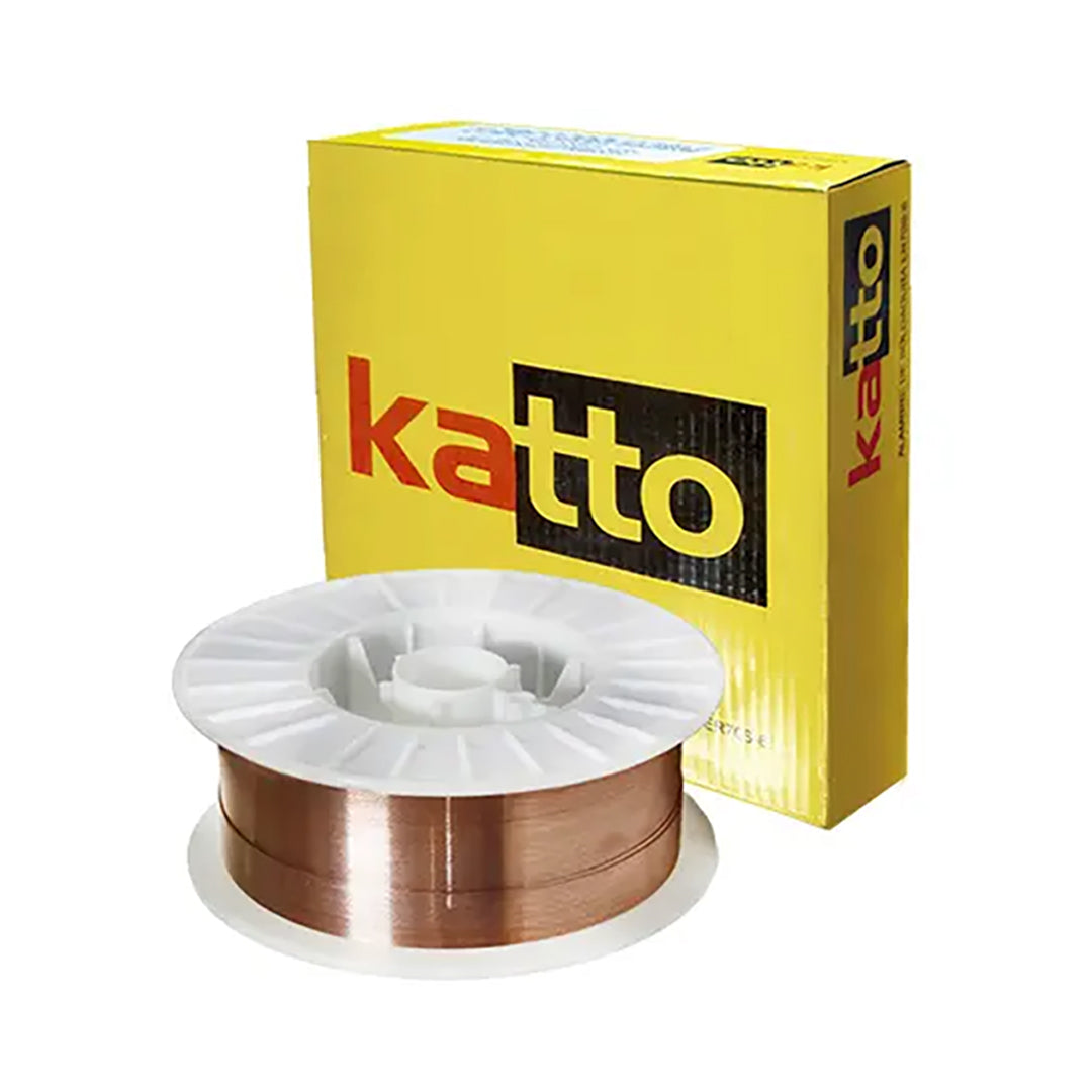 ALAMBRE SOLIDO ER-70S-6 0,9MM ROLLO 15KG  KATTO 64625