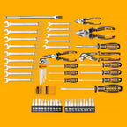 SET DE HERRAMIENTAS INDUSTRIAL CON CAJA METALICA 116 PIEZAS INGCO HTCS261168