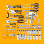 SET DE HERRAMIENTAS INDUSTRIAL CON CAJA METALICA 116 PIEZAS INGCO HTCS261168