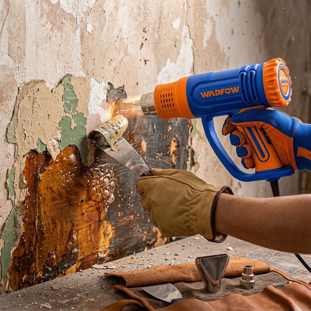 PISTOLA DE CALOR ANALOGA 50/450/550°C 2000W WADFOW WHG1520