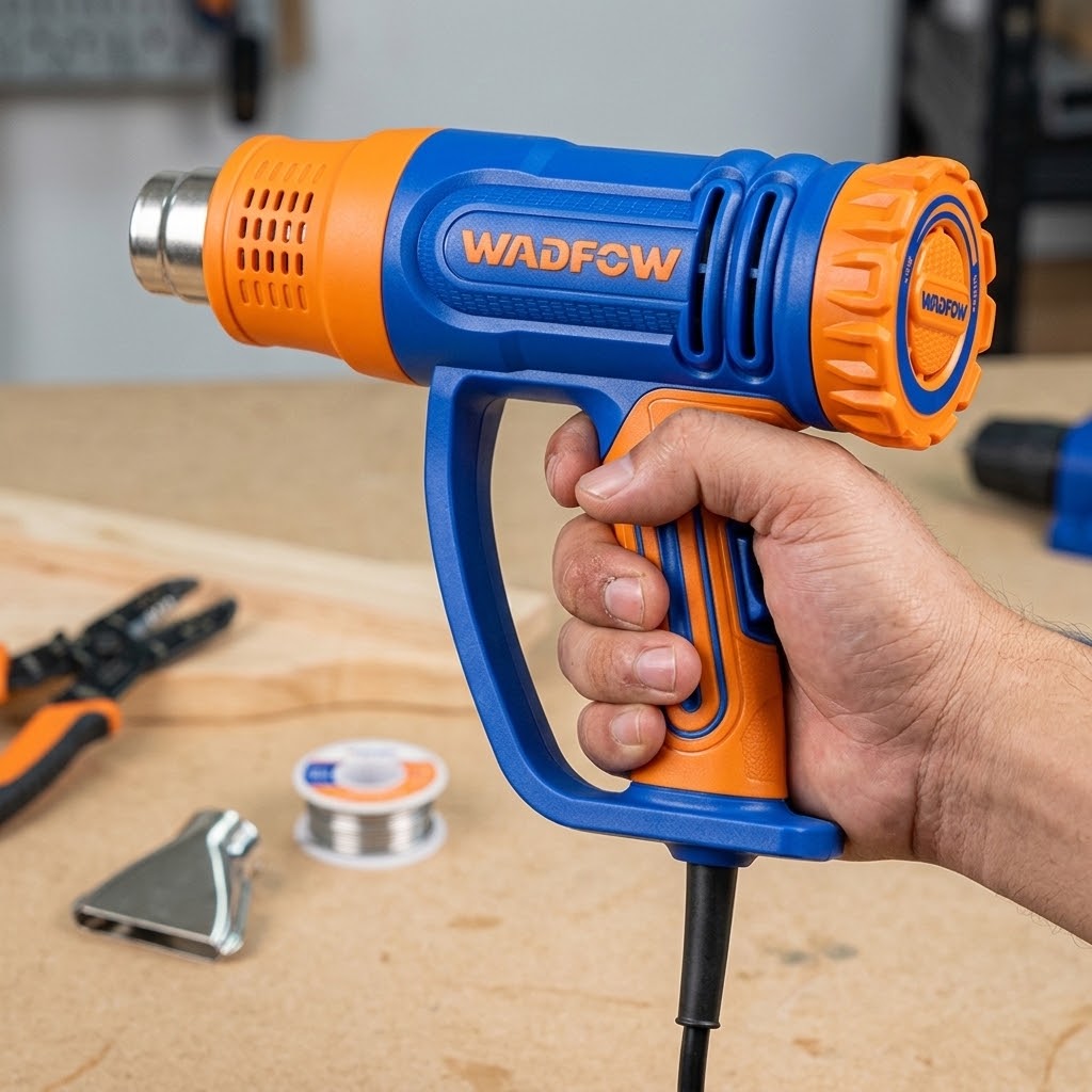 PISTOLA DE CALOR ANALOGA 50/450/550°C 2000W WADFOW WHG1520