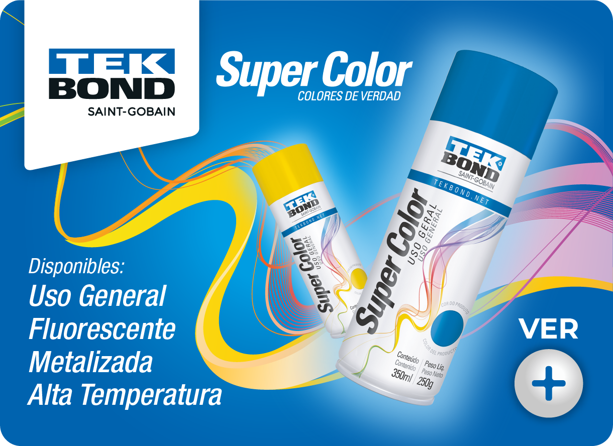 Spray lata Patio ferretero Super Color Tekbond